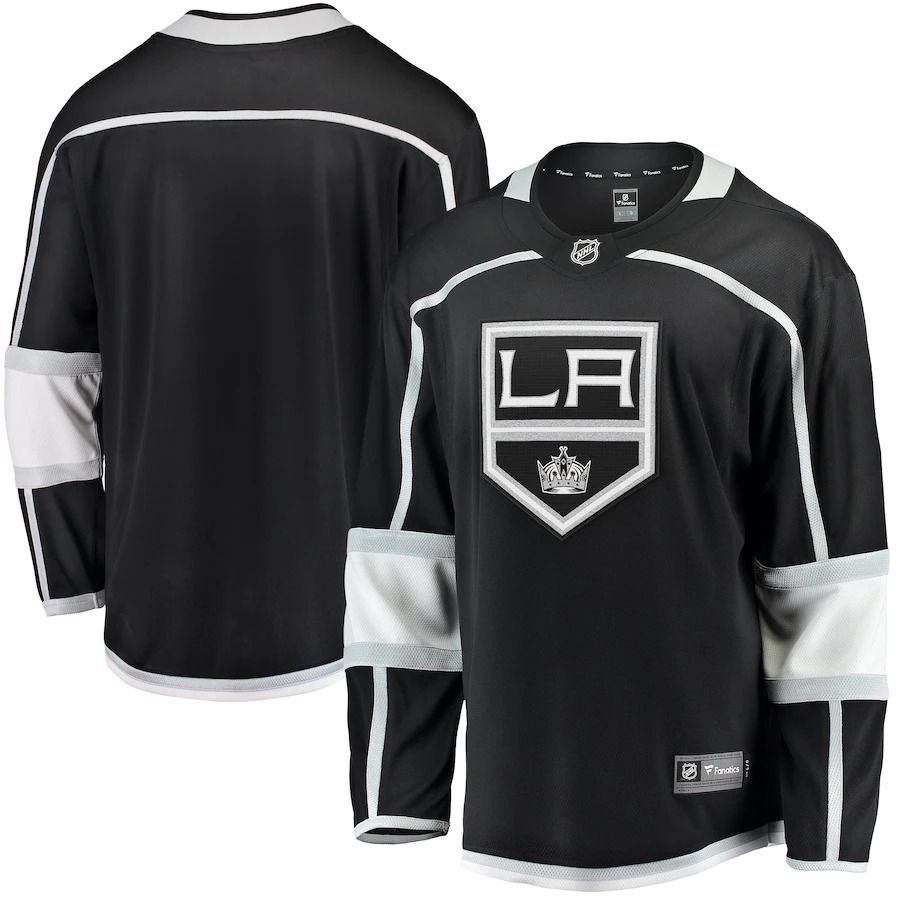Men Los Angeles Kings Fanatics Branded Black Home Breakaway NHL Jersey->los angeles kings->NHL Jersey